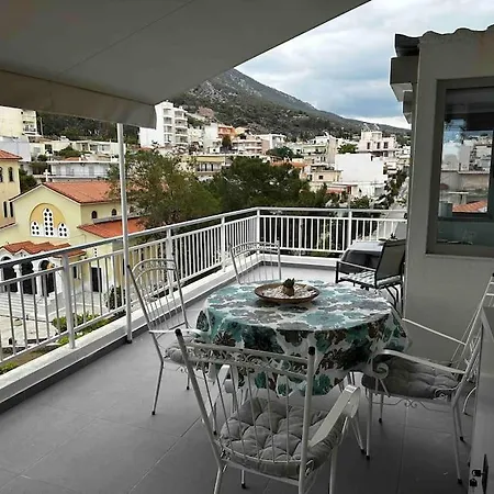 Luxurious Penthouse With Majestic Balcony. Apartment Loutraki (Corinthia)